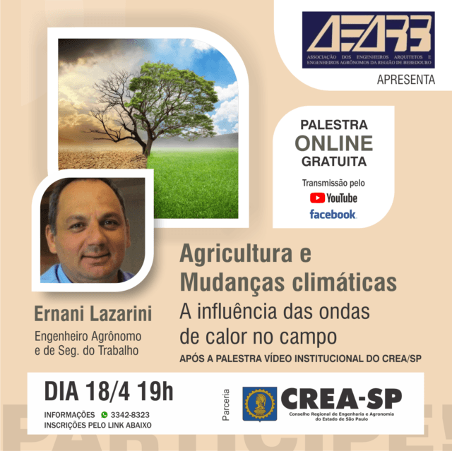 CONVITE PALESTRA CLIMÁTICA LAZARINI