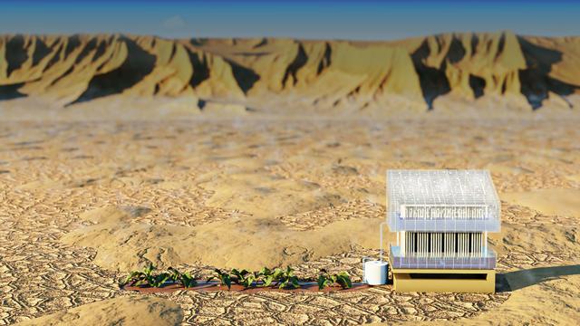 Extraindo água do ar no deserto - Principal